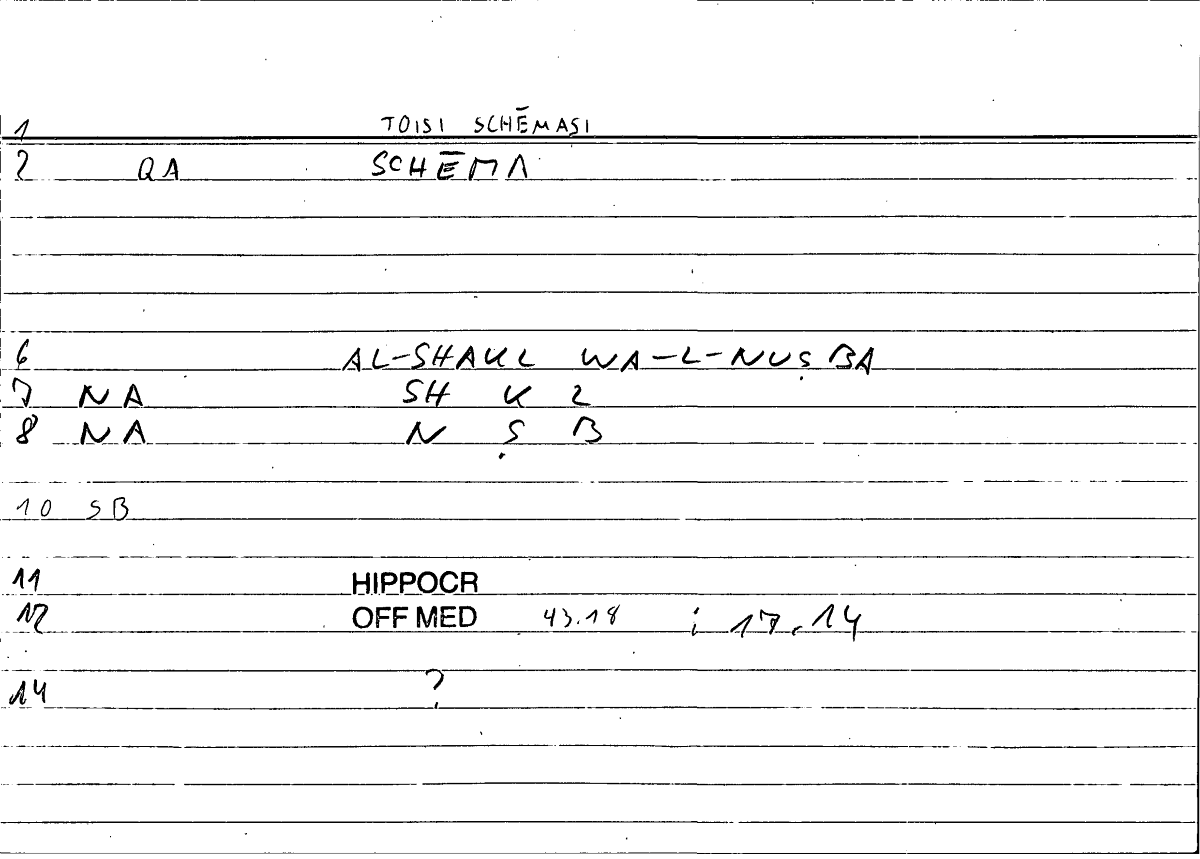 Filecard Hippocr.Off-med.0265