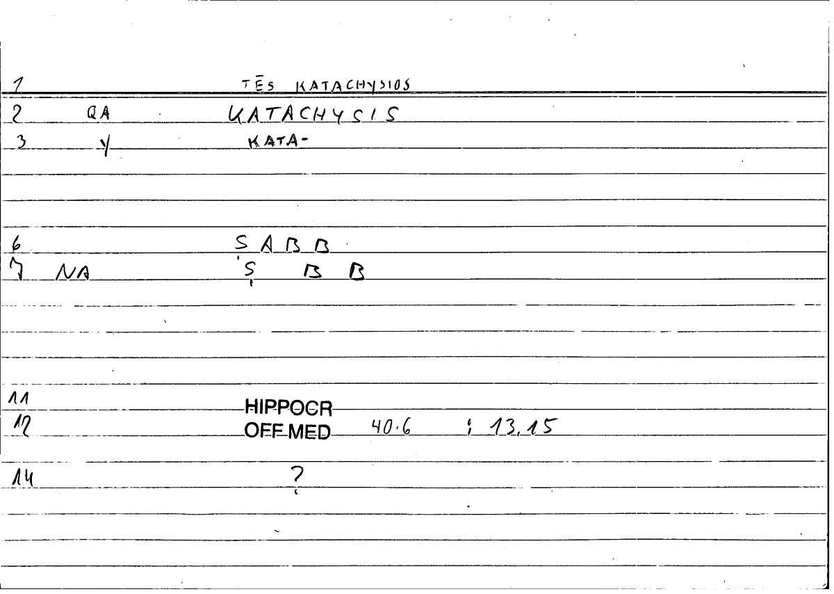 Filecard Hippocr.Off-med.0267