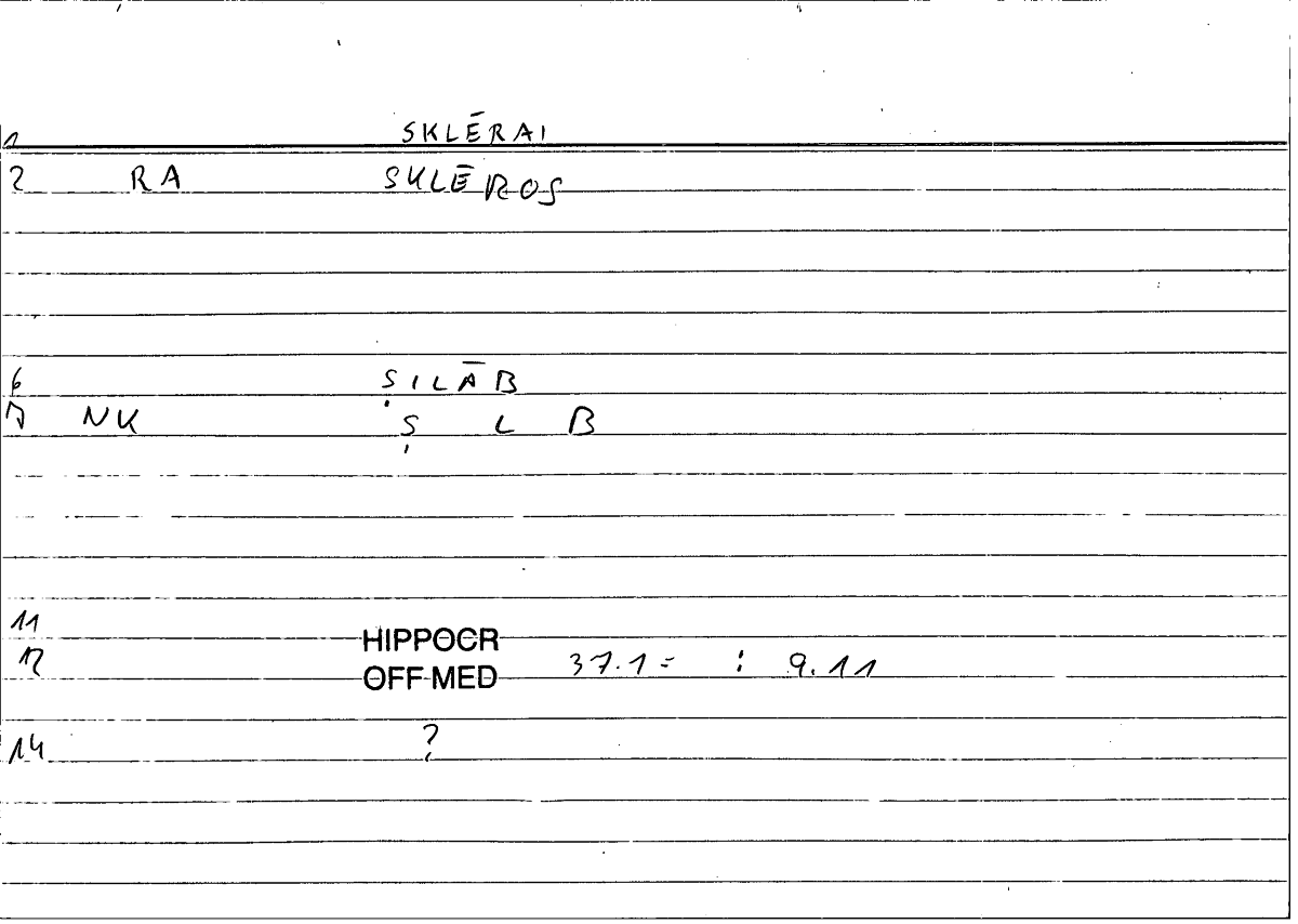 Filecard Hippocr.Off-med.0281