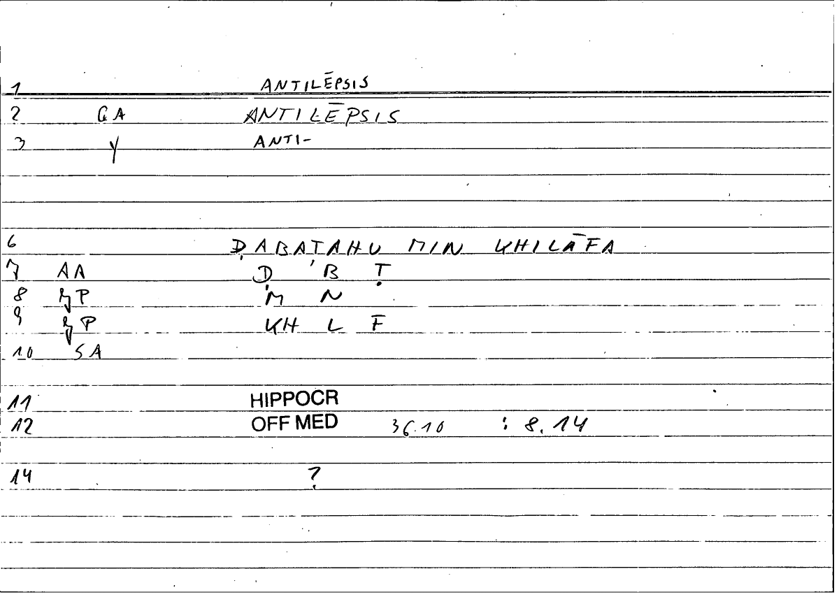 Filecard Hippocr.Off-med.0288