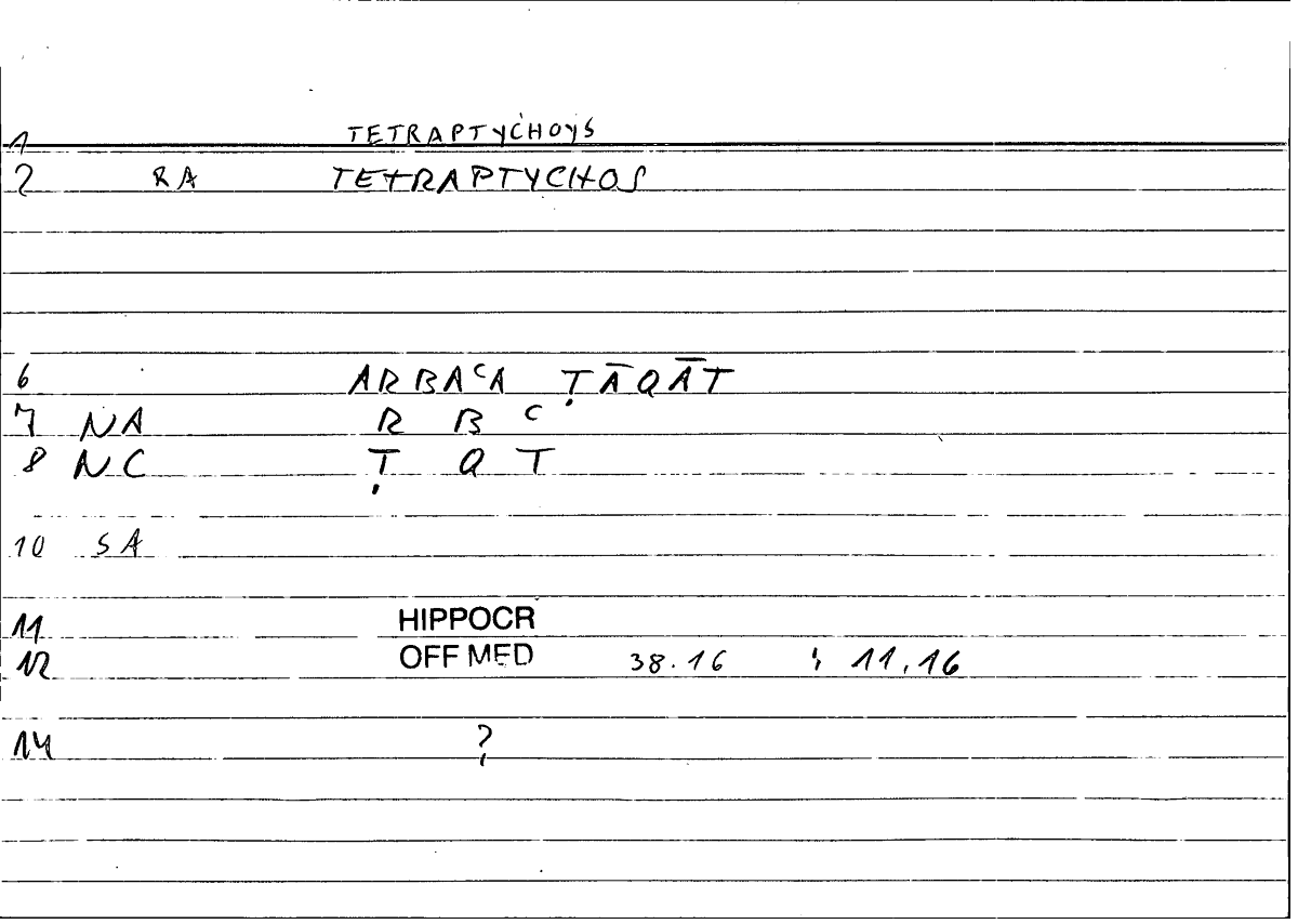 Filecard Hippocr.Off-med.0333