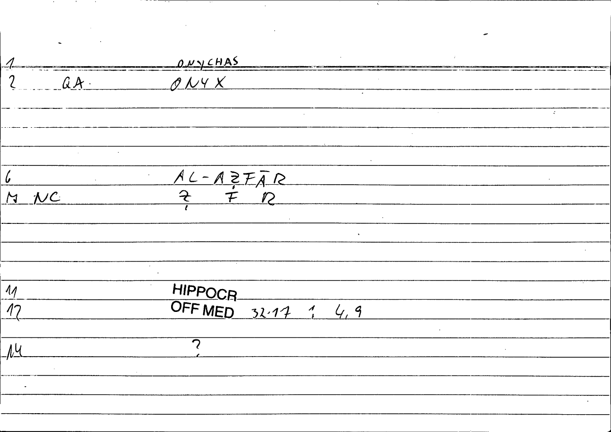 Filecard Hippocr.Off-med.0340