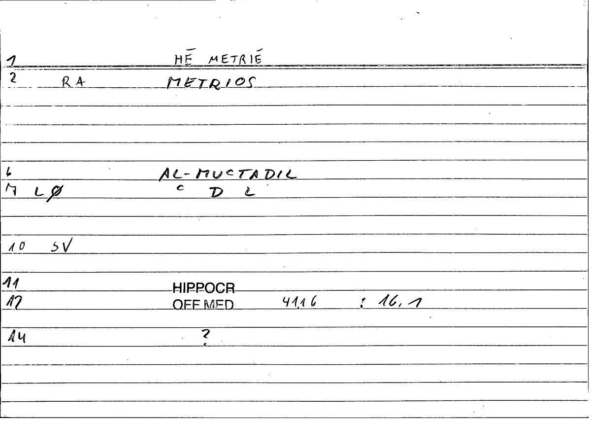 Filecard Hippocr.Off-med.0347