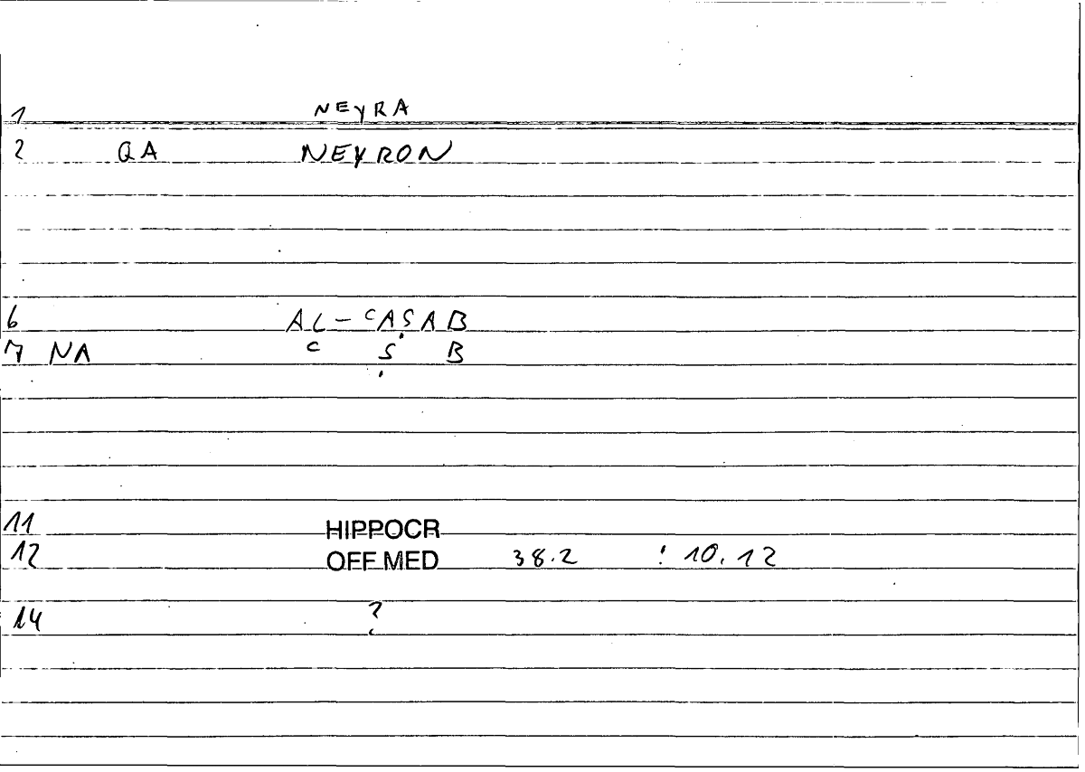 Filecard Hippocr.Off-med.0361