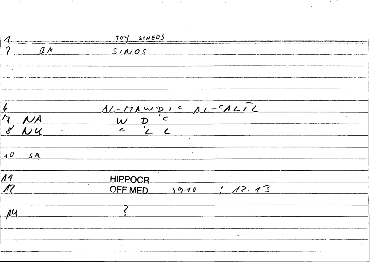 Filecard Hippocr.Off-med.0392
