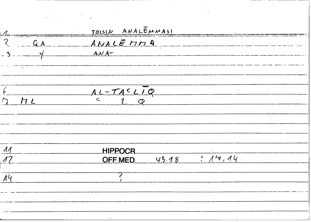 Filecard Hippocr.Off-med.0406