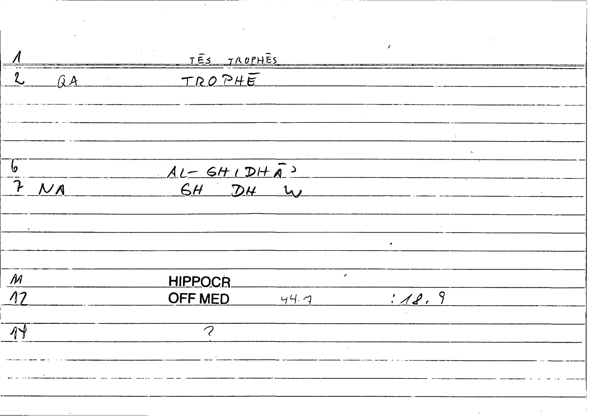 Filecard Hippocr.Off-med.0454