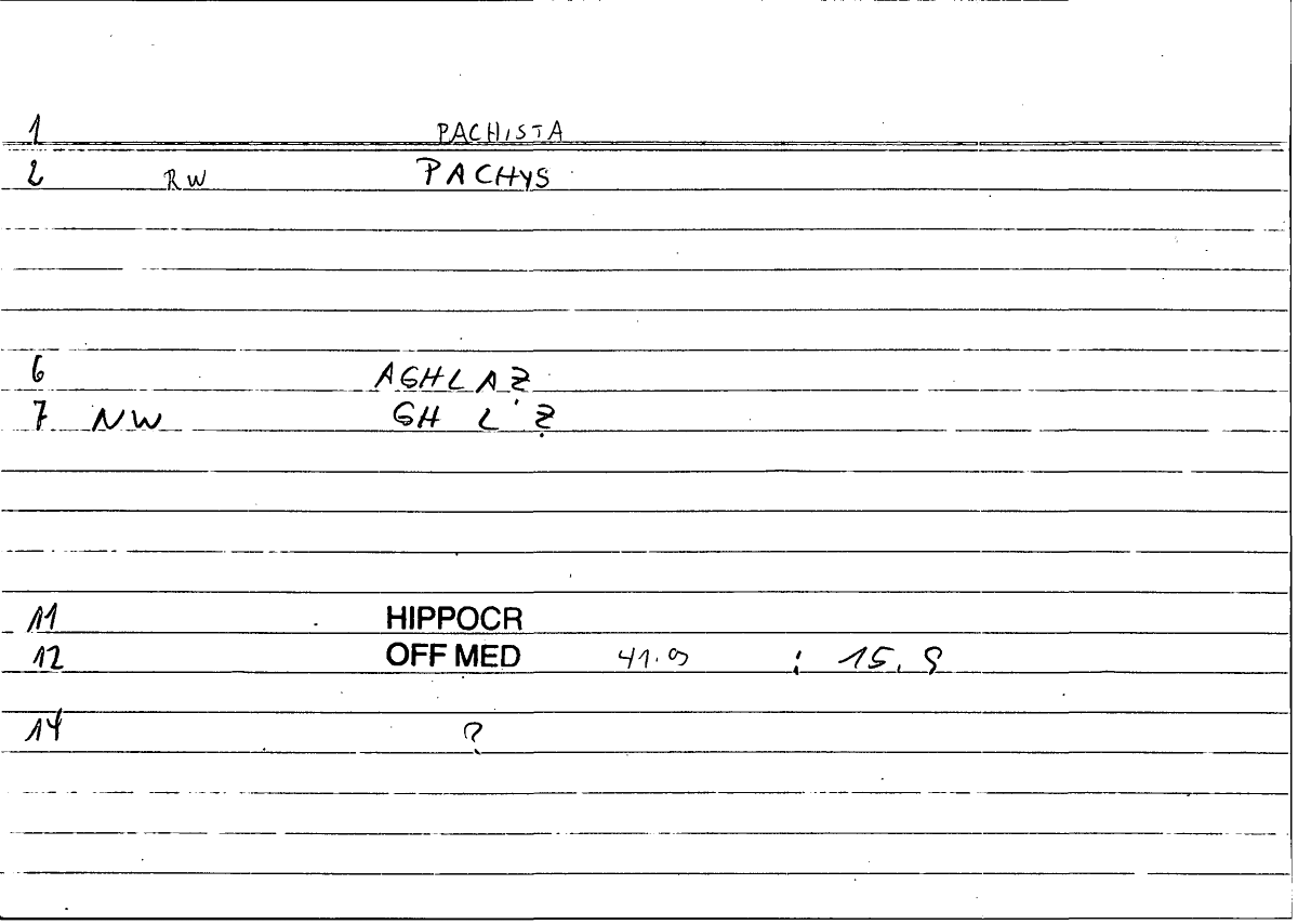 Filecard Hippocr.Off-med.0501