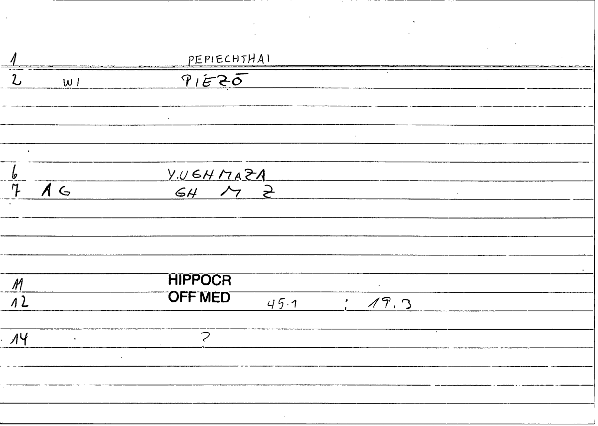 Filecard Hippocr.Off-med.0503