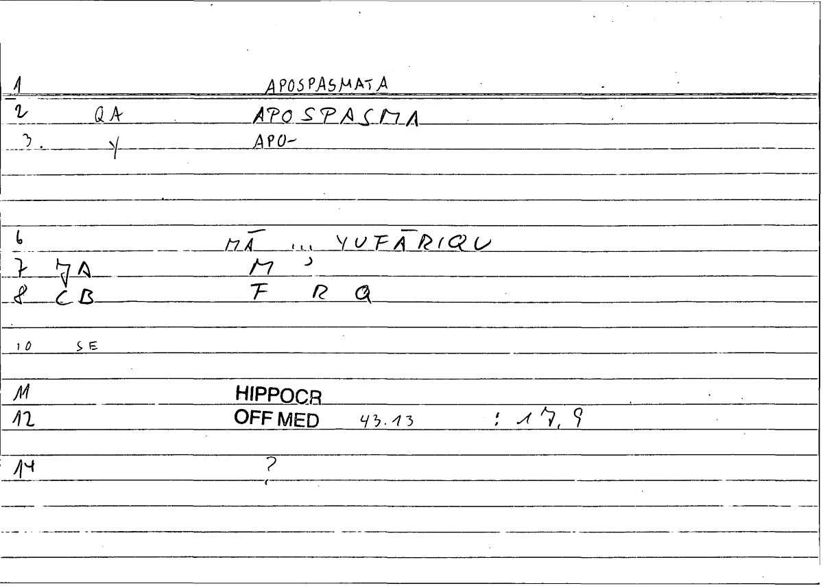 Filecard Hippocr.Off-med.0519