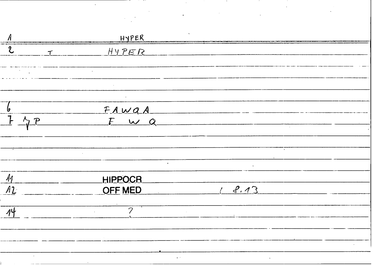 Filecard Hippocr.Off-med.0541