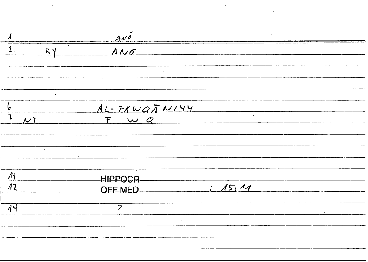 Filecard Hippocr.Off-med.0547