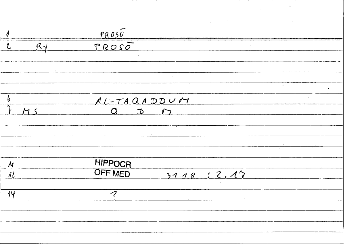 Filecard Hippocr.Off-med.0568