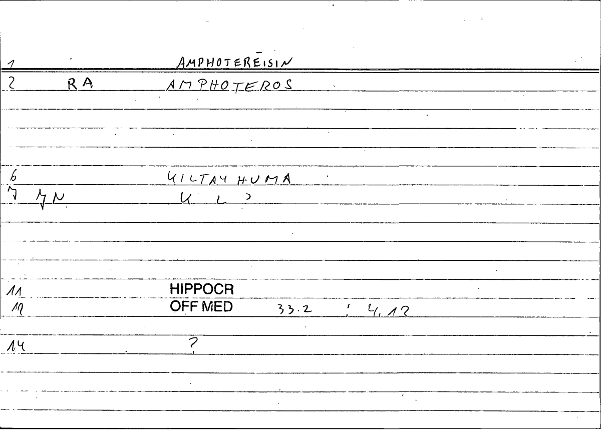 Filecard Hippocr.Off-med.0636