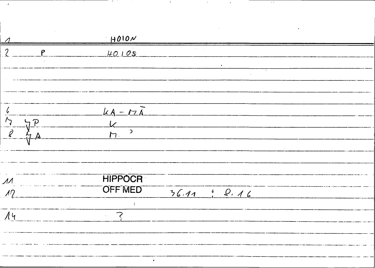 Filecard Hippocr.Off-med.0639