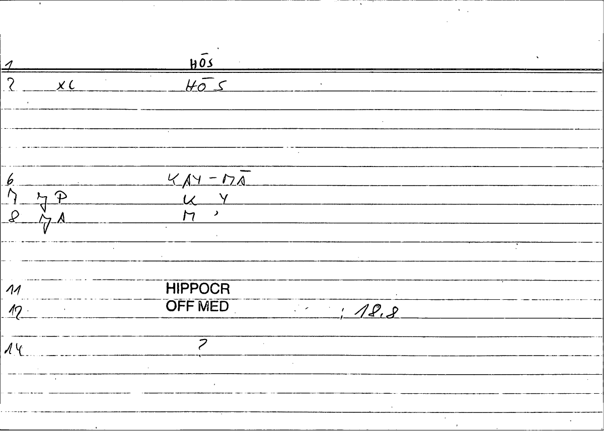 Filecard Hippocr.Off-med.0644
