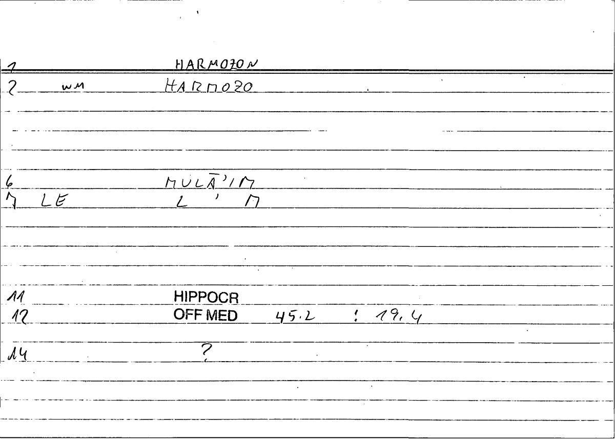 Filecard Hippocr.Off-med.0647