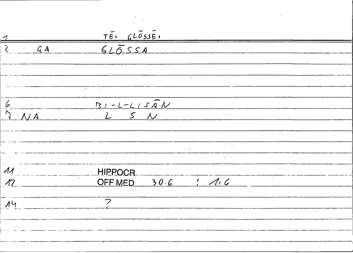 Filecard Hippocr.Off-med.0652