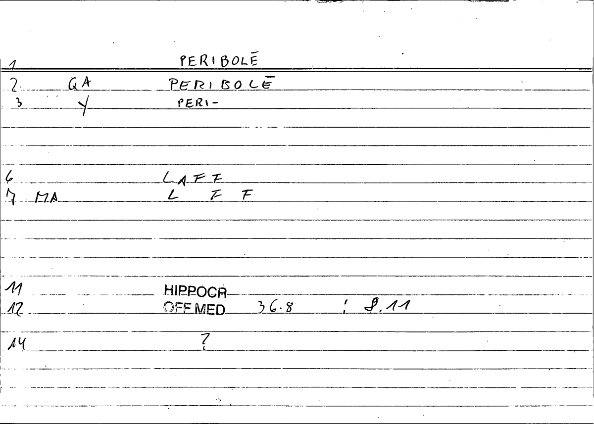 Filecard Hippocr.Off-med.0656
