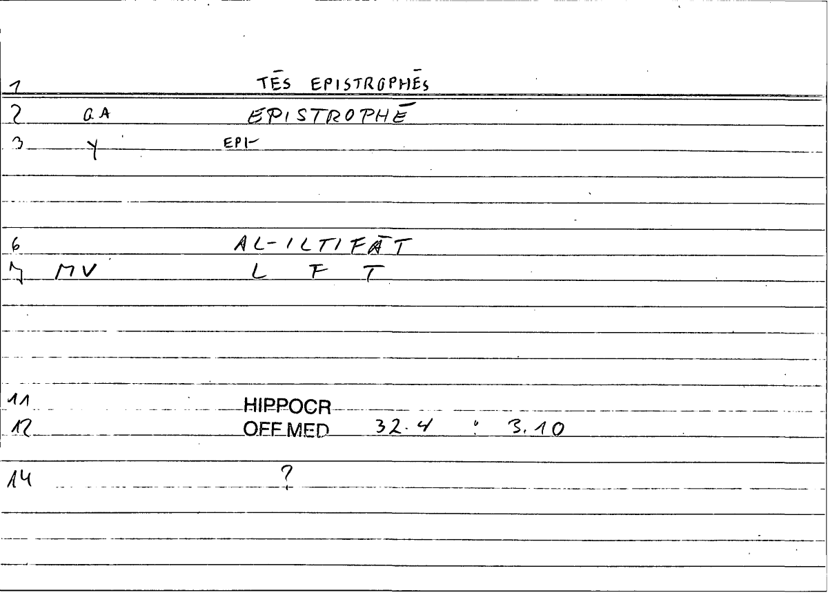 Filecard Hippocr.Off-med.0659