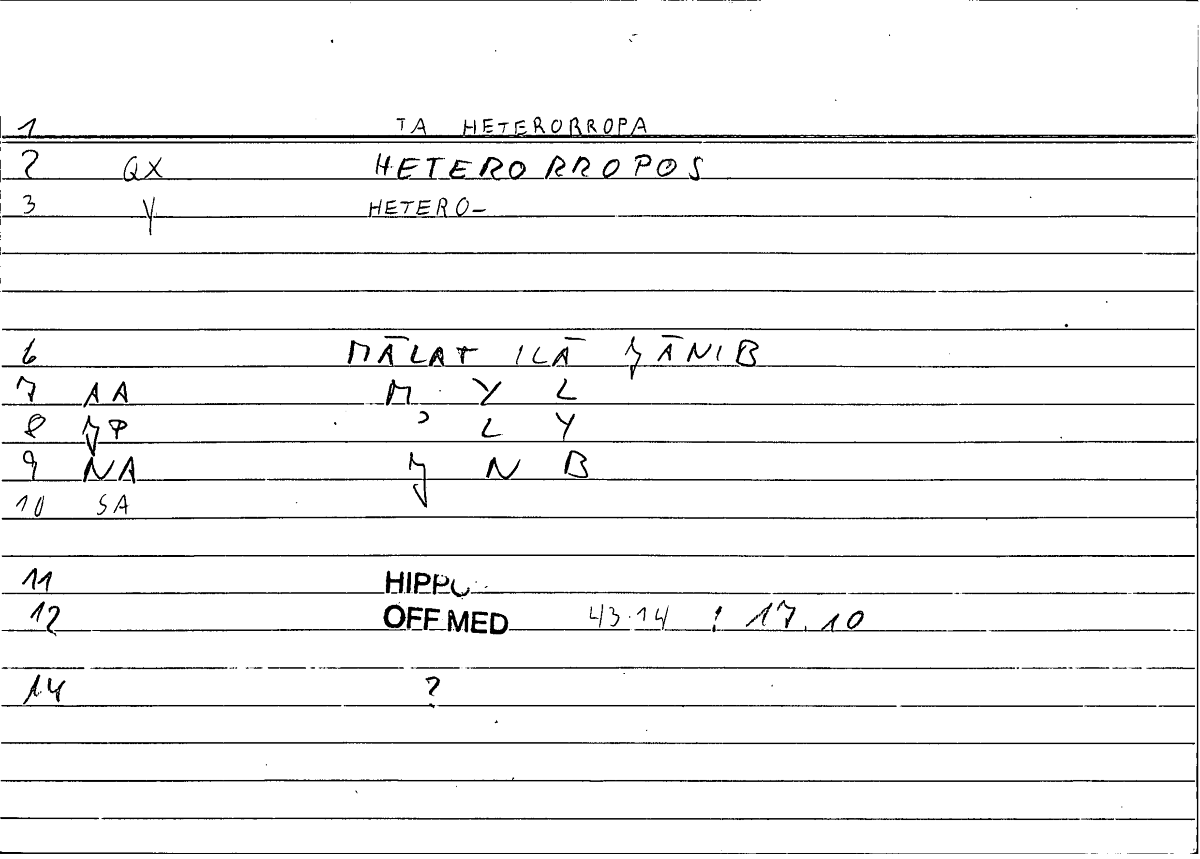 Filecard Hippocr.Off-med.0744