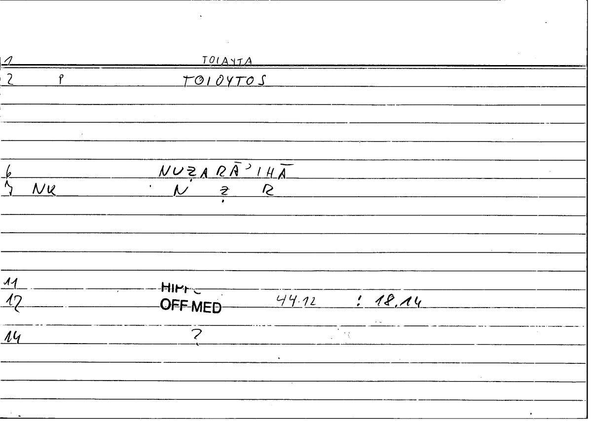Filecard Hippocr.Off-med.0762
