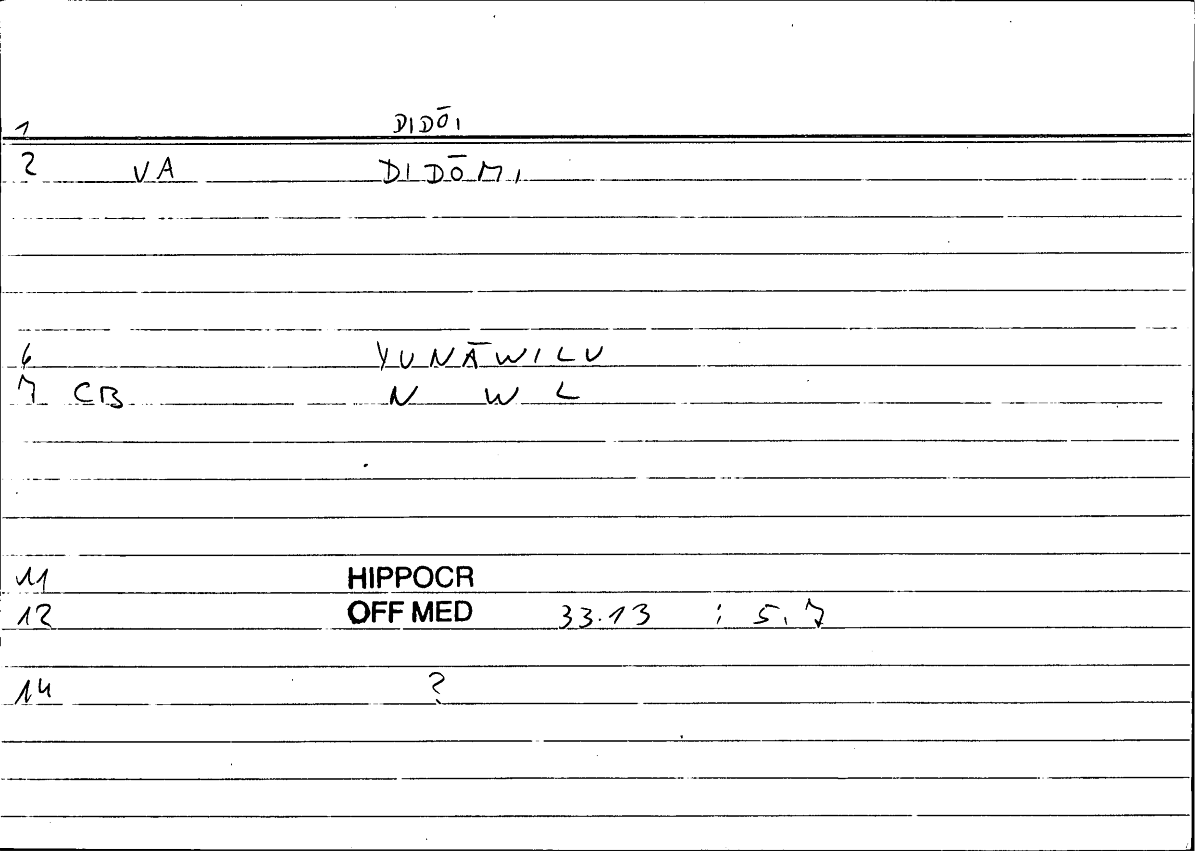 Filecard Hippocr.Off-med.0784