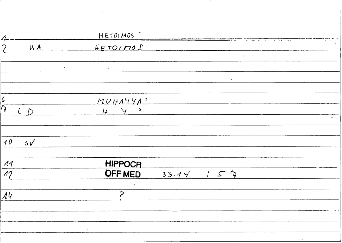 Filecard Hippocr.Off-med.0794