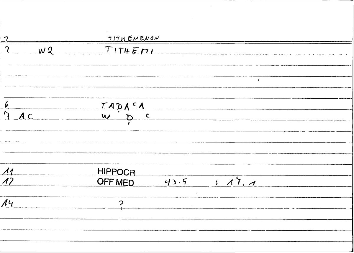 Filecard Hippocr.Off-med.0829