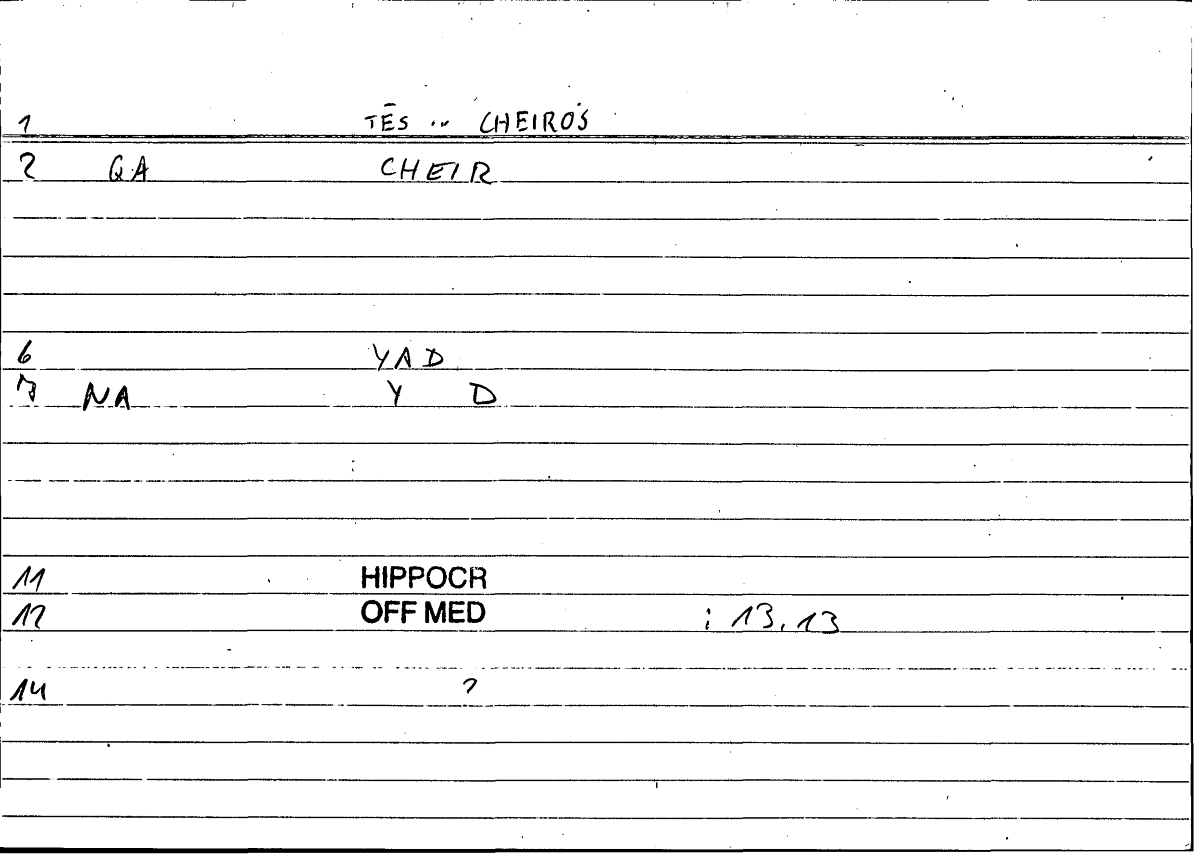 Filecard Hippocr.Off-med.0843