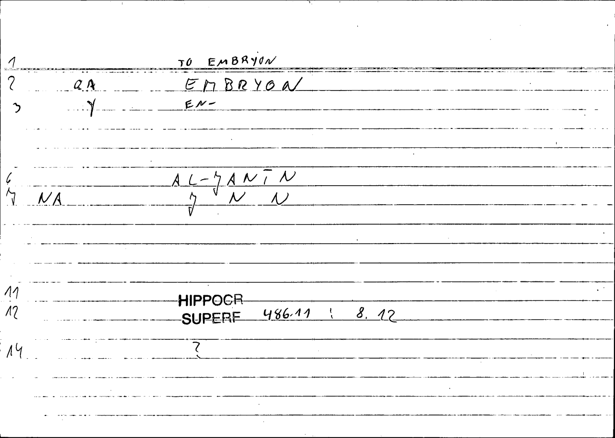Filecard Hippocr.Superf.0046