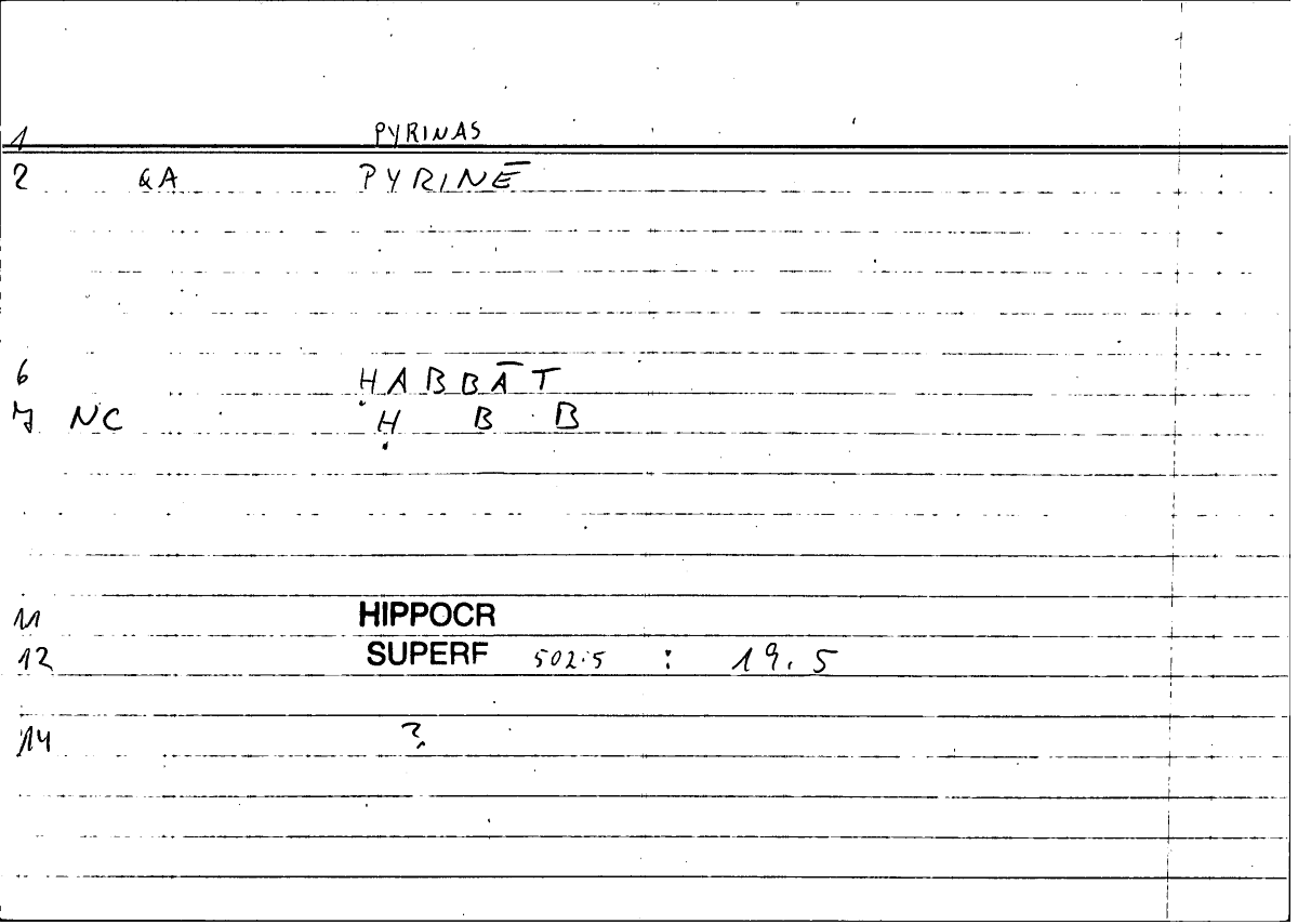 Filecard Hippocr.Superf.0059
