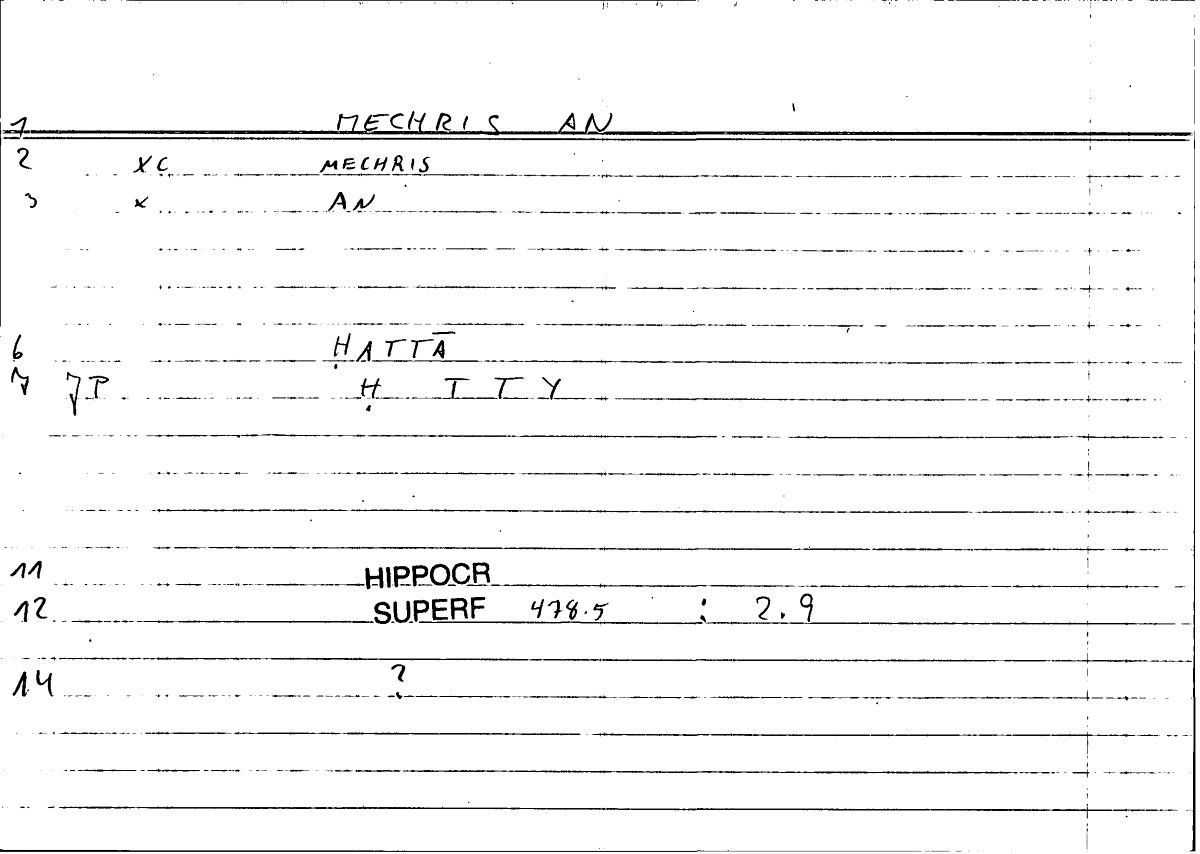 Filecard Hippocr.Superf.0083