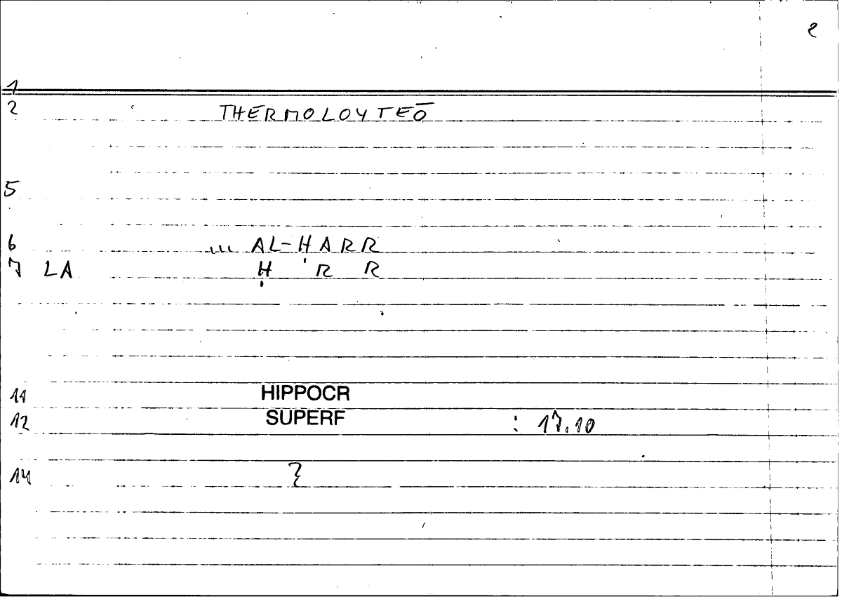 Filecard Hippocr.Superf.0112