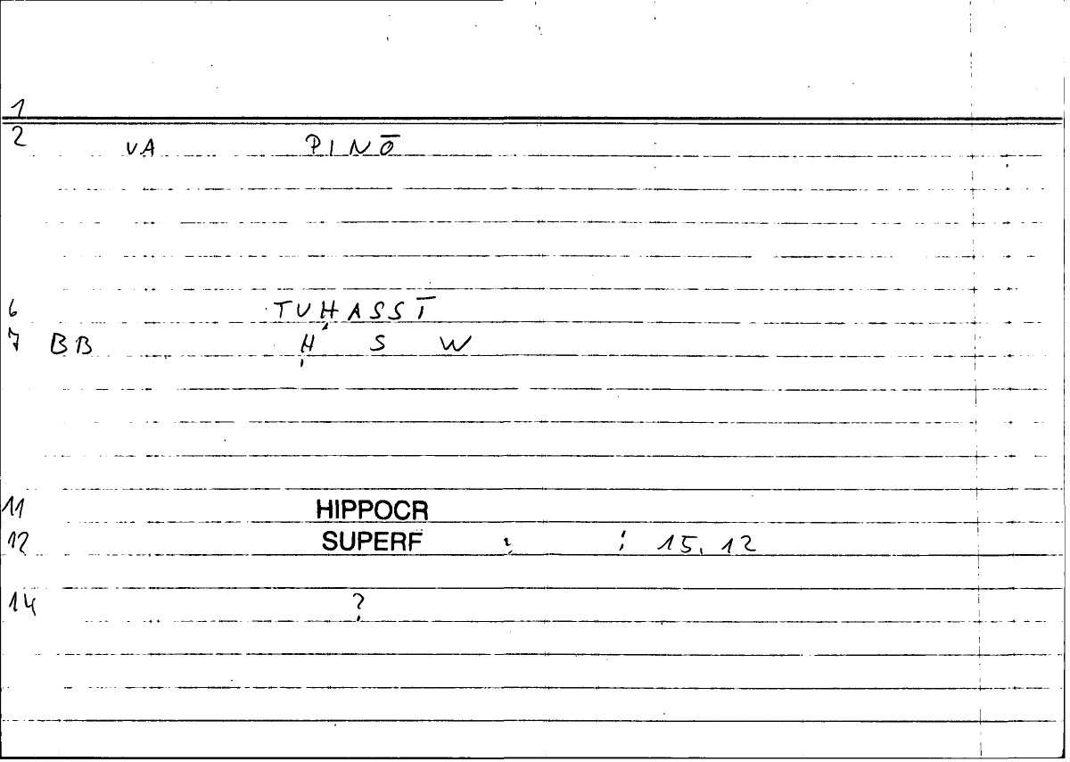 Filecard Hippocr.Superf.0118