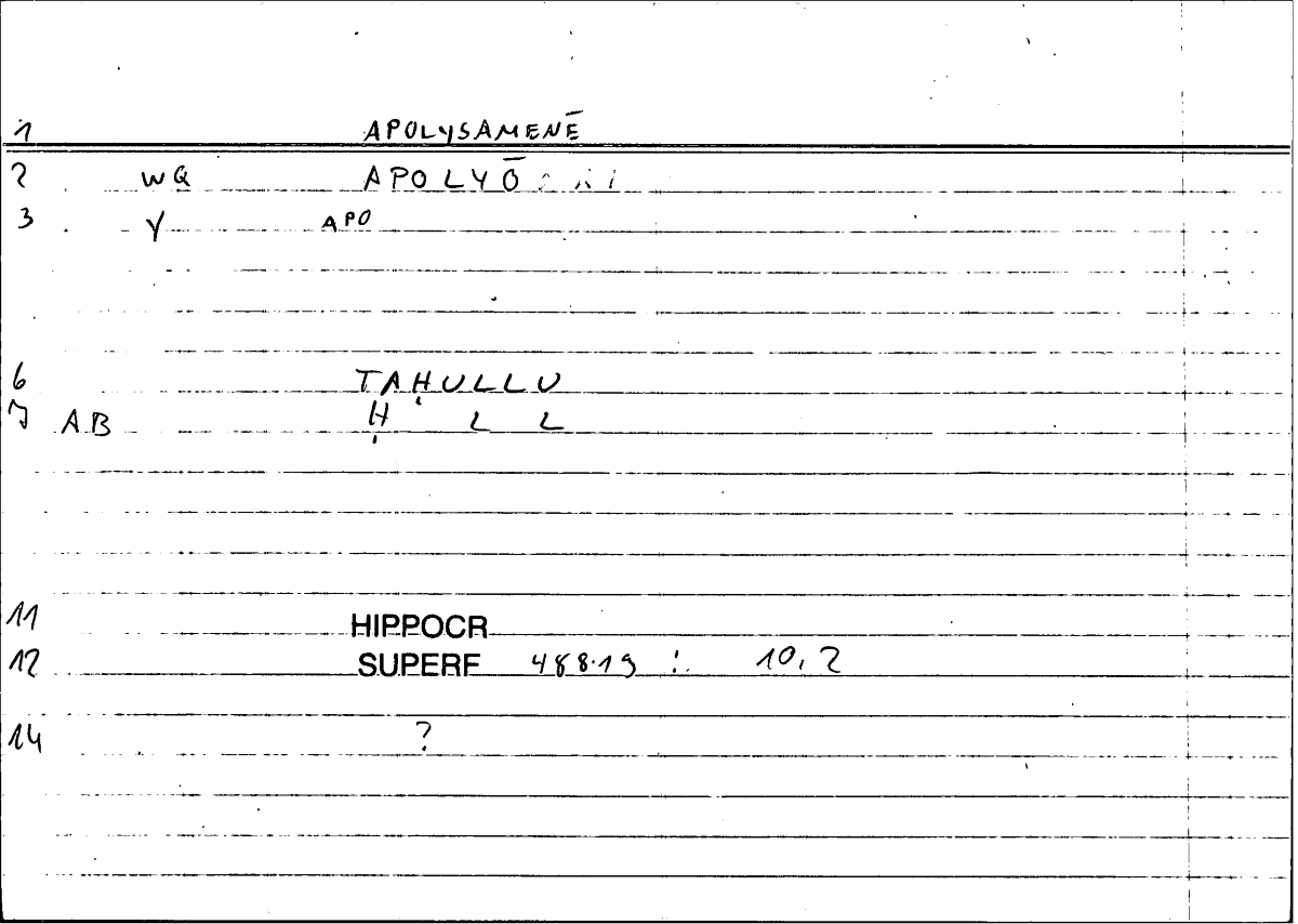 Filecard Hippocr.Superf.0119