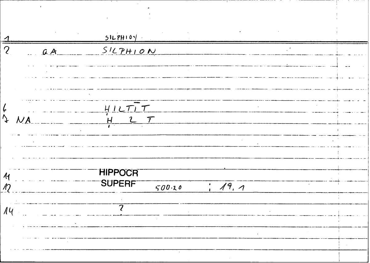 Filecard Hippocr.Superf.0121