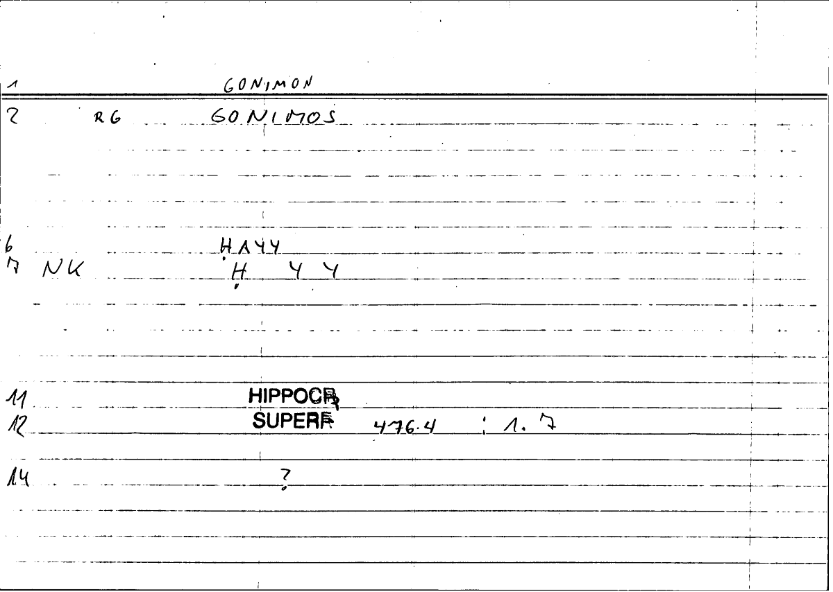 Filecard Hippocr.Superf.0149