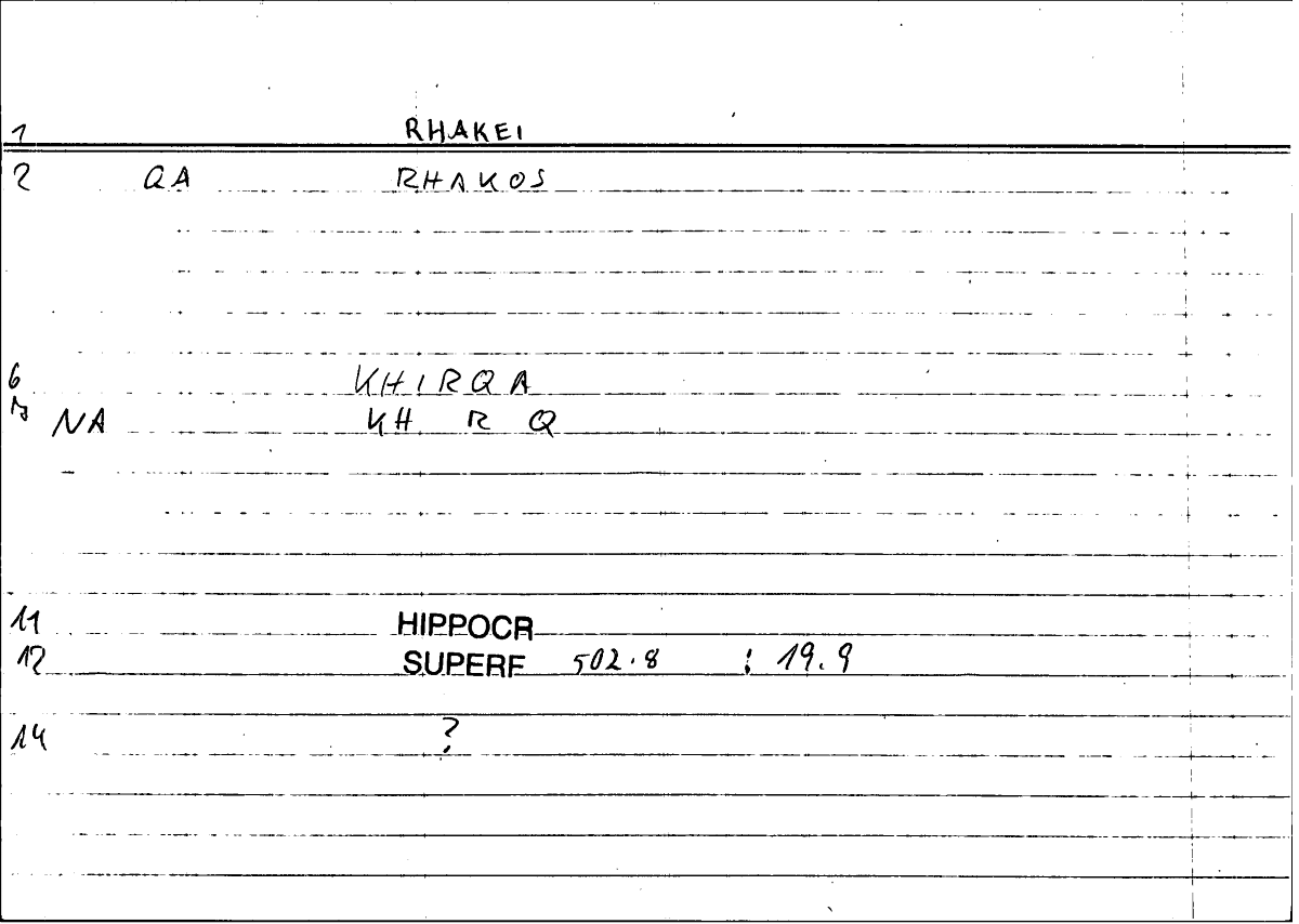 Filecard Hippocr.Superf.0187