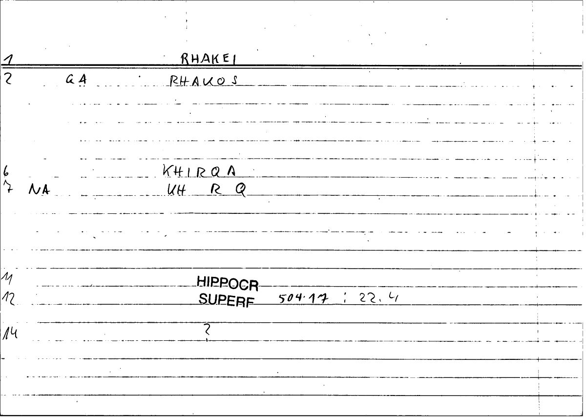 Filecard Hippocr.Superf.0188