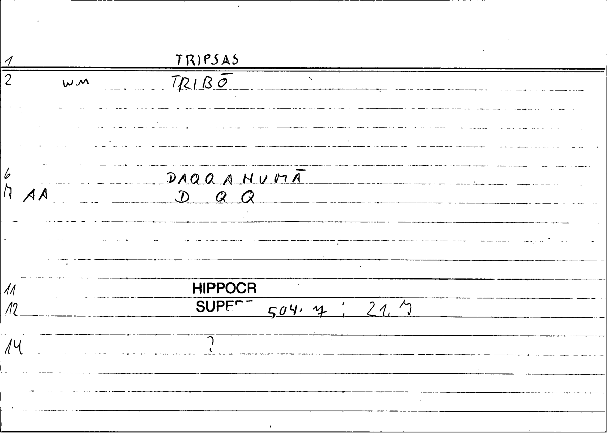 Filecard Hippocr.Superf.0227