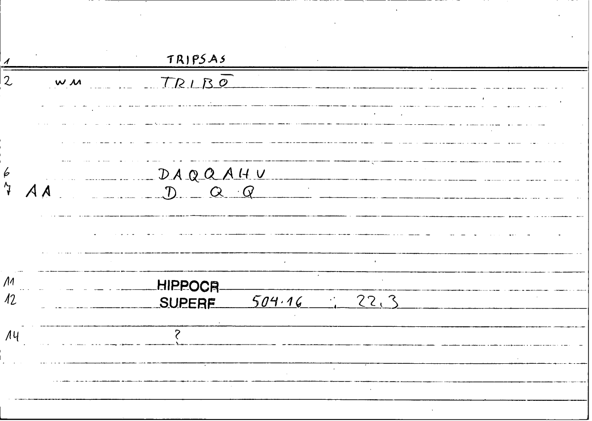 Filecard Hippocr.Superf.0229
