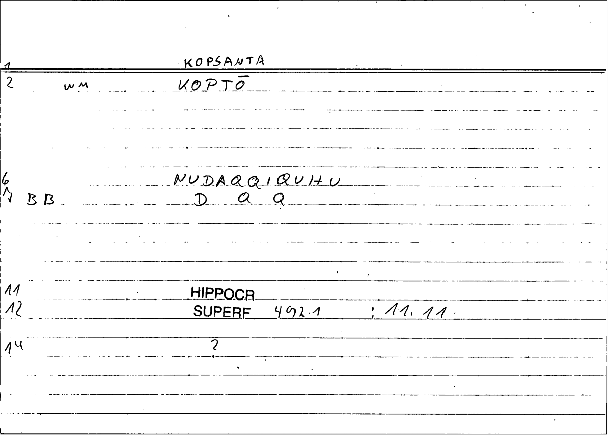 Filecard Hippocr.Superf.0232