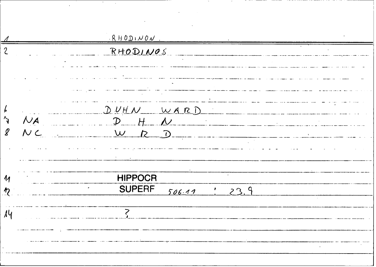 Filecard Hippocr.Superf.0245