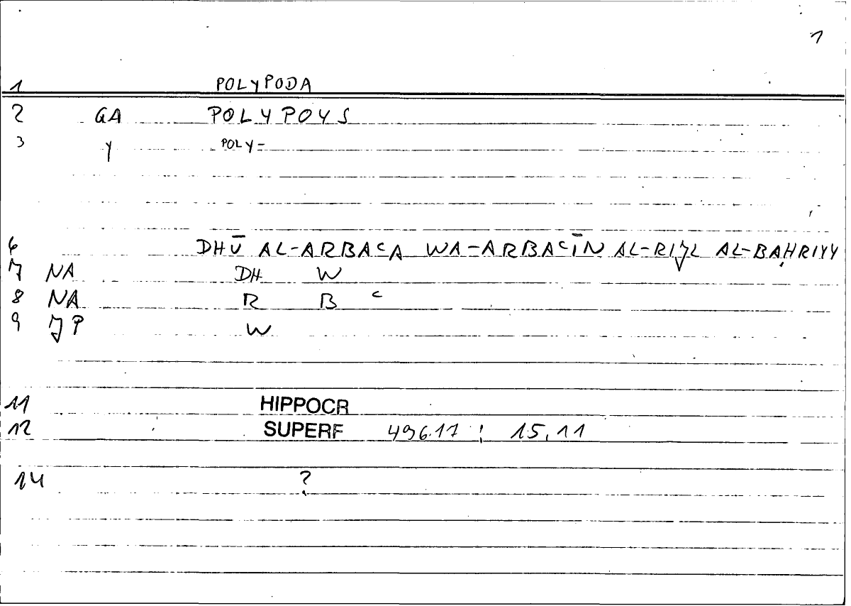 Filecard Hippocr.Superf.0262