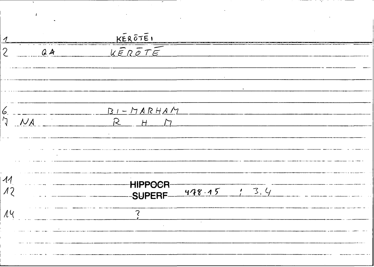 Filecard Hippocr.Superf.0321