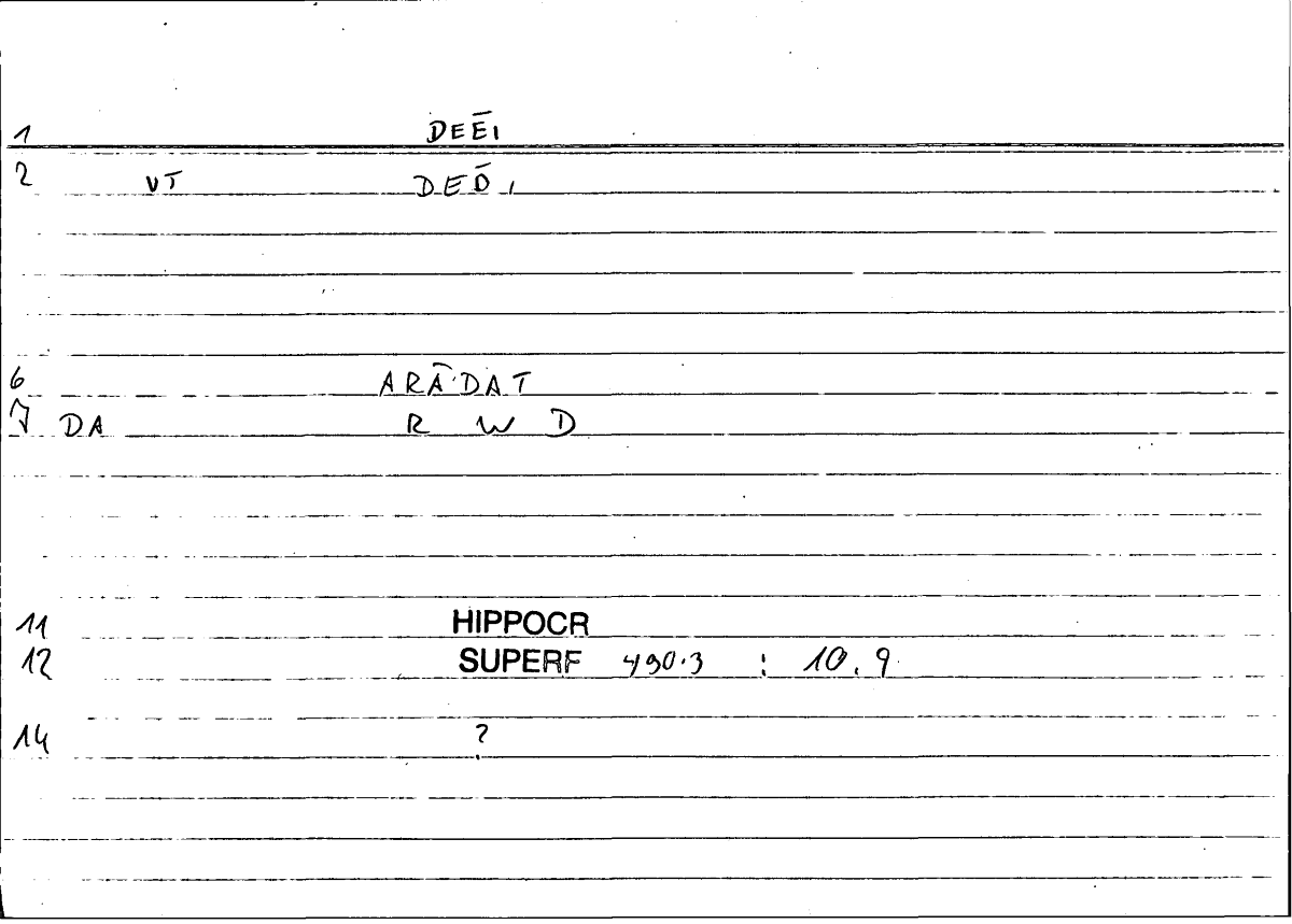 Filecard Hippocr.Superf.0334