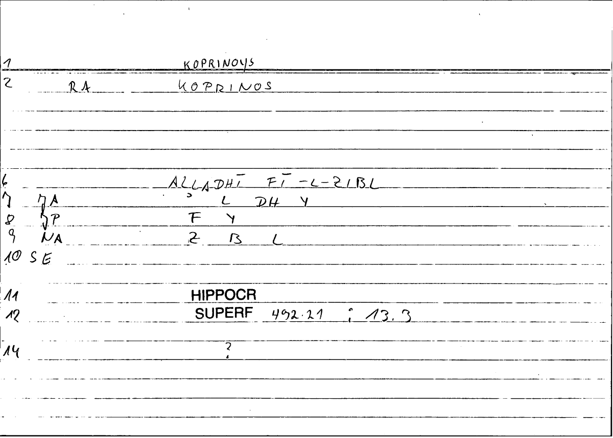 Filecard Hippocr.Superf.0345