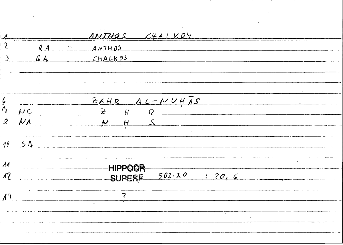 Filecard Hippocr.Superf.0350