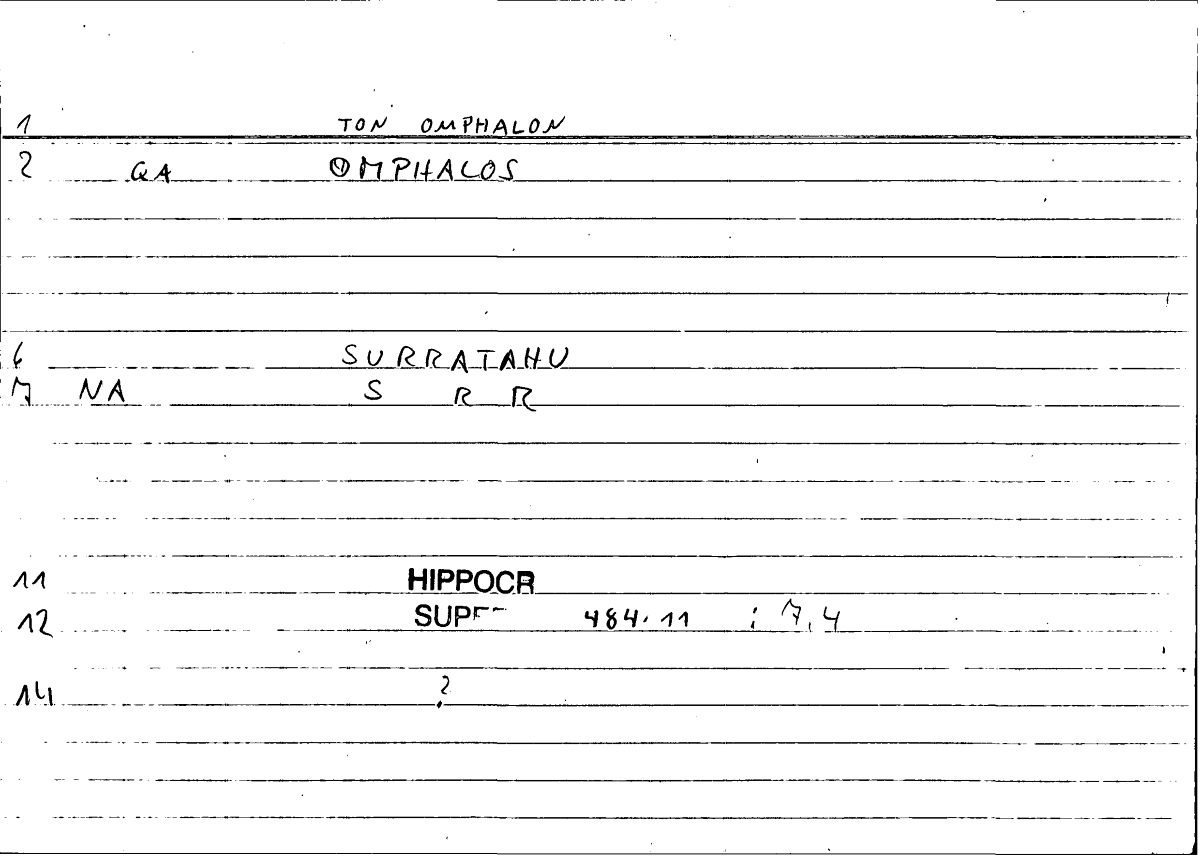 Filecard Hippocr.Superf.0366